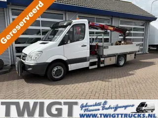 Mercedes-Benz Sprinter 516CDI Open laadbak met kraan (C1)