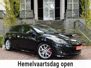Mazda 3 2.3 DiSi Turbo MPS 260Pk Xenon Navi Climate Cruise Ctr Pdc Stoelverwarming Keyless Go Leder