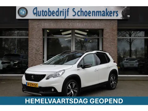 Peugeot 2008 1.2 PureTech GT-Line TREKHAAK HALF-LEER CARPLAY DAB CAMERA CRUISE CLIMA NAVI PDC 17''LM