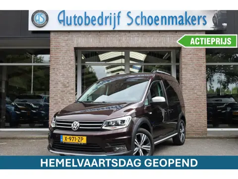 Volkswagen Caddy 2.0 TDI 180PK! ALLTRACK 5-persoons. 2 SCHUIFDEUREN AIRCO CAMERA CRUISE STOELVERWARM