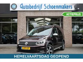 Volkswagen Caddy 2.0 TDI 180PK! ALLTRACK 5-persoons. 2 SCHUIFDEUREN AIRCO CAMERA CRUISE STOELVERWARM
