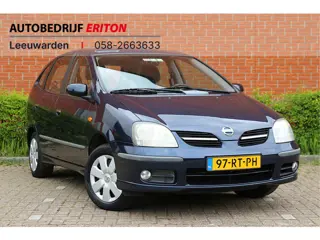 Nissan Almera Tino 1.8 116pk Acenta RIJKLAAR! | Ond.beurt + APK | NL-auto | 5 deuren | Climate contr