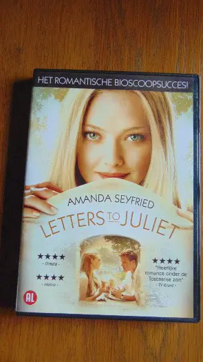 Letters to Juliet dvd
