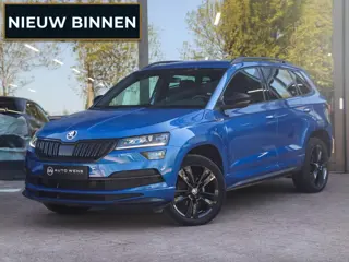 Skoda Karoq 1.5 TSI ACT Sportline Business 150PK DSG Adapt. Cruise Race Blue 22.000km!