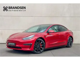 Tesla Model 3 Performance AWD 75 kWh Pano-20"-Voor en achterst. verwarmd-SOH 89%