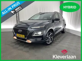 Hyundai KONA 1.6 GDI HEV Premium | Apple carplay | Leer | Camera | Stoel- en stuurverwarm | Trekhaak