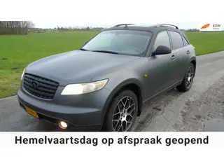 Infiniti FX 35,Automaat,Custom wrapped,Apple-play,Custom uitlaat systeem!