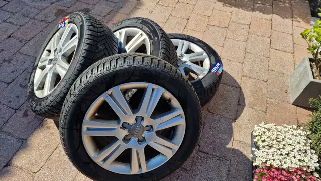 Audi velgen met Michelin Alpin 5 banden