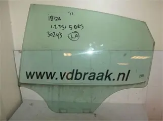 Seat Ibiza 5 deurs 2008-2015 Portierruit links achter