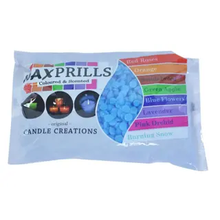 Waxprills Blue Flowers: