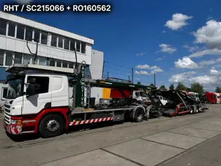 Scania P410 ROLFO 4X2 EURO 6 + ROLFO TRAILER 2017