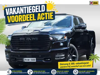 Dodge Ram 1500 2025 3.0L HURRICANE LARAMIE Night Premium | BPM VRIJ | NIEUW | Panoramadak | Luchtver