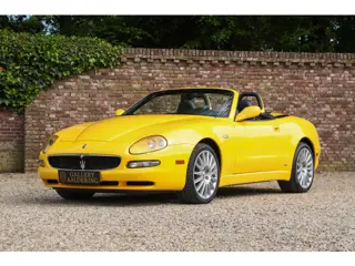 Maserati Spyder 4200 GT "In distinctive Giallo Granturismo" MANUAL GEARBOX! In the distinctive Giall