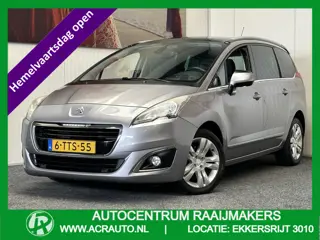 Peugeot 5008 1.6 THP ALLURE 7PERSOONS AUTOMAAT PANORAMADAK HEAD UP DISPLAY TREKHAAK ACHTERUITRIJ CAM