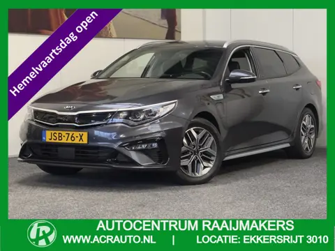 Kia Optima Sportswagon 2.0 GDI PHEV AUTOMAAT NAVIGATIE TREKHAAK ACHTERUITRIJ CAMERA  HALF LEDER VERW