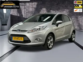 Ford Fiesta 1.4 Titanium | Leder | Climate | PDC | Stoelverw. | Cruise | Bleuthooth | Lage KM stand 