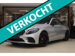 Mercedes-Benz C-klasse Coupé 180 AMG-LINE NAP Pano/Burm/Carplay/Stoelver/Sfeer/360Cam/Vol