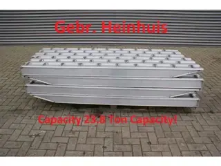 Ultra-Lite Allu Ramps / Allu auffahrrampen - 23.8 Ton Capacity - New!
