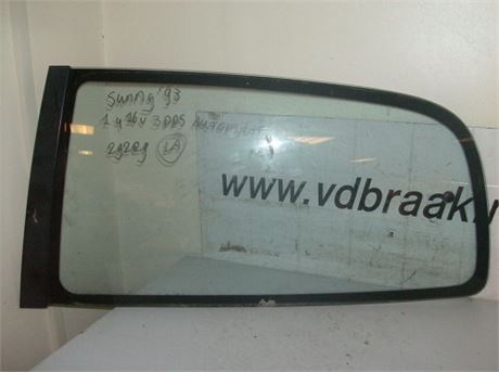 Nissan Sunny 3 drs. Hb 1991-1995 Klapraam linksachter