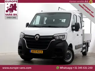 Renault Master T35 2.3 dCi 135pk L2 D.C. Open Laadbak Airco/Navi 05-2020