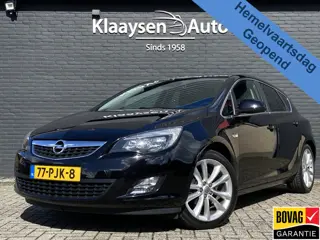 Opel Astra 1.4 Turbo 120 pk Sport | leder interieur | sportstoelen | airco | trekhaak | stoelverwarm