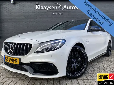 Mercedes-Benz C-Klasse C63 AMG V8 476 pk AUT. | NL auto | panoramadak | leder interieur | apple carp