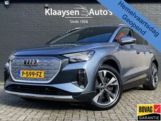 Audi Q4 e-tron 40 Launch Edition Advanced Plus 77 kWh | 1e eigenaar | navigatie | trekhaak | sportst