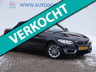 BMW 2-serie Cabrio 218i High Executive|Leder|Camera|All Season