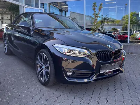 BMW 2 Serie Cabrio 220iA SPORTLINE ** ADAPT. LED, BEIGE LEDER, NAVI PROF, CAMERA, 18-inch LMV ** UNF