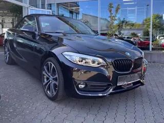 BMW 2 Serie Cabrio 220iA SPORTLINE ** ADAPT. LED, BEIGE LEDER, NAVI PROF, CAMERA, 18-inch LMV ** UNF