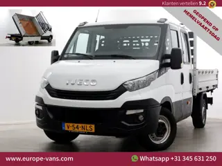 Iveco Daily 35S14 316pk E6 L2H1 D.C. 3-Zijdige Kipper Airco/Trekhaak 3500kg 02-2018