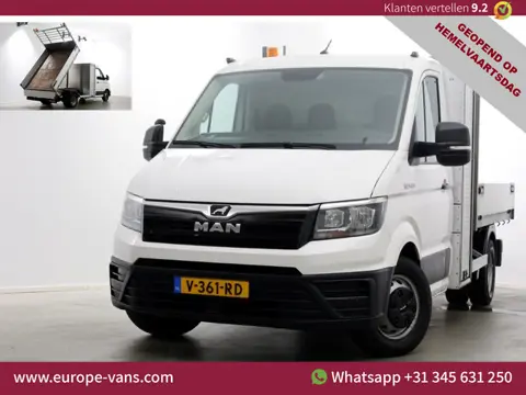 MAN TGE 5.180 2.0 177pk E6 L2H1 Kipper Dubbel Lucht Trekhaak 3500kg 06-2018