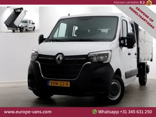 Renault Master T35 2.3 dCi 145pk L3 D.C. Kipper met hoge boorden 05-2023