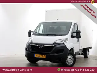 Opel Movano 2.2D 140pk Bakwagen met laadklep 1.060kg laadvermogen 08-2023