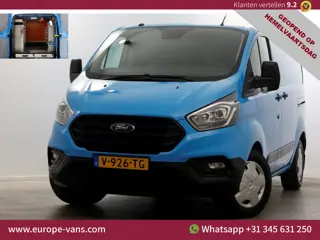 Ford Transit Custom 340 2.0 TDCI 130pk E6 L1H1 Trend Airco/Inrichting/2x Schuifdeur 11-2018
