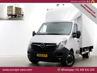 Opel Movano 2.3 Turbo 165pk Bakwagen met bovensluit-laadklep 1000kg en zijlader L445cm 05-2022