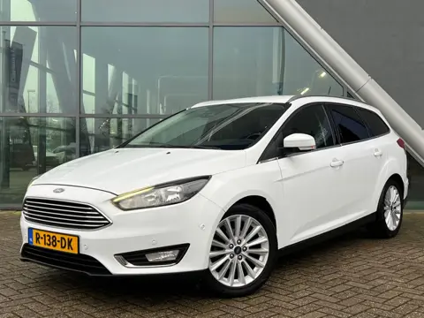 Ford Focus Wagon 1.0 Titanium Automaat, Camera, PDC V+A, Dealer Onderhouden!