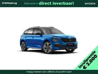 Škoda Kamiq 1.0 TSI Monte Carlo 18" lichtmetalen velgen / Travel assist / Navigatie pakket / Chargin