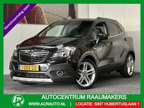 Opel Mokka 1.4 T COSMO AUTOMAAT SCHUIFDAK LEDEREN BEKLEDING NAVIGATIE STOEL EN STUURVERWARMING CRUIS