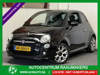 Fiat 500S 0.9 TWIN AIR TURBO DIGITAAL DASHBOARD HALF LEDER AIRCO BLUETOOTH TELEFOON RADIO/CD/MP3 ELE