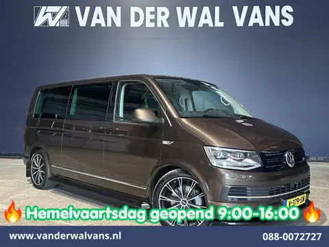 Volkswagen Transporter 2.0 TDI 204pk Automaat L2H1 Dubbele cabine Euro6 Airco | 2x Zijdeur | Leder |