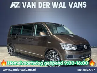 Volkswagen Transporter 2.0 TDI 204pk Automaat L2H1 Dubbele cabine Euro6 Airco | 2x Zijdeur | Leder |