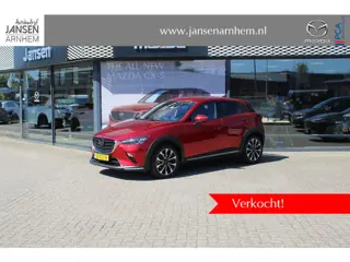 Mazda CX-3 2.0 SkyActiv-G 120 GT-M , Automaat, Trekhaak, Adap.Cruise, Bose, Half Leder, LMV 18 Inch,