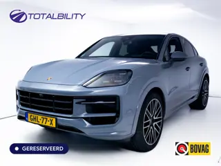 Porsche Cayenne Coupé 3.0 E-Hybrid 471 PK, Pano, Display, Softclose, Headup, Lucht, 22" velgen, Comf