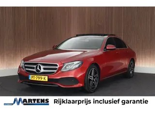 Mercedes-Benz E-klasse 220 d 194pk Premium Plus Trekhaak Leder 360Camera Burmester Memory Panoramada