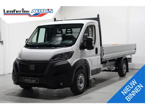 Fiat Ducato 2.2 MJet 140 pk L4 Pick Up / Open Laadbak va 429,- p/mnd, Airco, Cruise Control, 3-Zits,