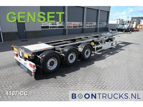 Renders-has FCC08 + GENSET | 2x20-30-40-45ft HC * ADR * SAF/DISC * LIFT AXLE * EXTENDABLE REAR