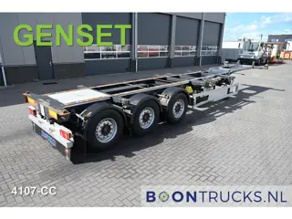 Renders-has FCC08 + GENSET | 2x20-30-40-45ft HC * ADR * SAF/DISC * LIFT AXLE * EXTENDABLE REAR