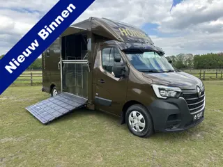 Renault Master 2-paards paardenvrachtwagen Automaat B-Rijbewijs