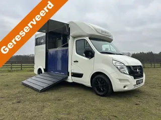 Nissan NV400 2-paards paardenvrachtwagen B-rijbewijs NIEUW & BPM VRIJ!